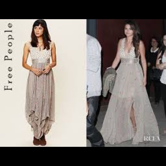 free people pennies from heaven maxi dress size 0 - Picture 2 of 6